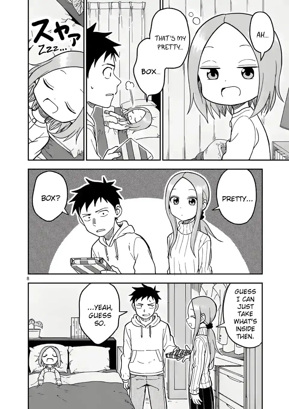 Karakai Jouzu no (Moto) Takagi-san Chapter 127 8
